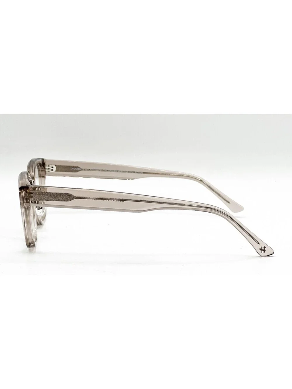 Prodesign Denmark Cut 2N C.6415 Grey-Brown Light Eyeglasses 49-21-150